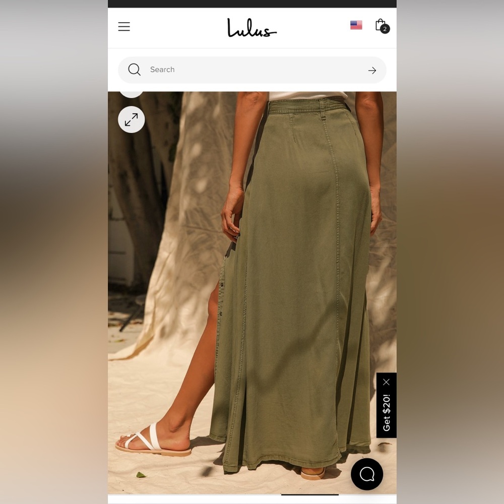 Maxi skirt